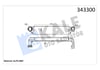 İntercooler Bmw 3 E46 318D 320D 330D 320Td Brazıng ( 540X127x50 ) Turbo Radyatör Kale 343300