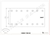 Kampana Balata Arka (4 Adet) Hino Kamyonet Fb110 91>04 Fb112 91>04 Kalebalata 14027 1100 04