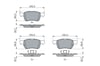 Ön Disk Balata Focus 18> Bosch 0986424885