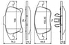 Ön Disk Balata Mondeo S.Max 14> Bosch 0986494837