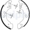 Pabuçlu Balata Arka (254X52mm) Transit T.12 93> Delphı LS1700