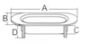 Loça 145x97mm