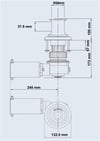 Maxwell VC Serisi 600W 12V  Capstan