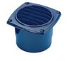 Plastik havalandırma siyah 76mm
