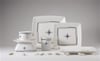 Quadrato Compass Yemek Tabağı