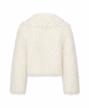 Astrid Faux Fur Jacket-White