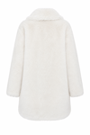 Mille Faux Fur Coat-White