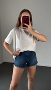 Beyaz Oversıze Tshirt