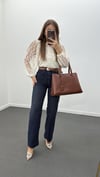 Boston Dark Blue Straight Leg Jeans