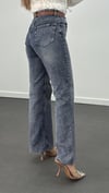 Boston Vintage Yıkama Straight Leg Jeans