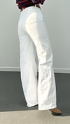 Helsinki Beyaz Wide Leg Jeans