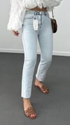 Juliet Açık Renk Yüksek Bel Slim Fit Jean