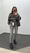 Juliet Koyu Gri Yüksek Bel Slim Fit Jeans