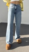 Justine Vintage Kot Straight Leg Jeans