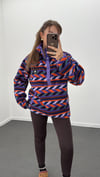 Lilou 4 Çıtçıt Düğmeli Polar Kar Sweatshirt