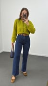 Madrid Lacivert Süper Yüksek Bel Süper Likralı Toparlayıcı Jeans