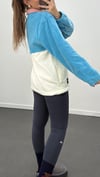 Maya Blok Renkli Polar Sweat