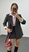 Ms Gri Blazer Premium Ceket