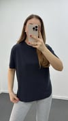 Oys Antrasıt Modal Kumaşlı Tshirt