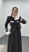 Petunya Fransız Model Tasarım Elbise