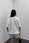 Puffy Poodle Baskılı Oversize Tshirt