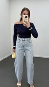 Rulet Kar Yıkama Baloon Fit Jeans