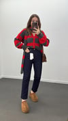 Toronto Lacivert Yıkamalı Boy Fit Jeans