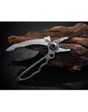 Captain 7506 Alüminyum Halka Açıcı İp Kesici Kılıflı Kendinden Kilitli 19Cm Pense