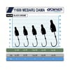 Cultiva 11606 Mebaru Dama Glow Lrf Jighead