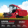 Lovol RG130 Paletli Biçerdöver - Daze Tarım