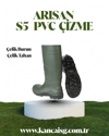 Pvc Çizme S5 Çelik Burun Çelik Taban