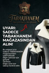 Tabakhanem Kadın Siyah Hakiki Deri Ceket - Asimetrik Fermuarlı Biker Model