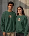 Cavalier King Charles Spaniel Köpek Desenli Sevgili Sweatshirt – Unisex Çift Kombini