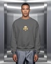 Erkek Baskılı Sweatshirt – Poodle (Toy Poodle) Minimal Köpek Tasarımı