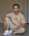Erkek Bengal Kedi Baskılı Oversize Tişört – Minimal Bengal Cat Tasarım