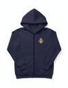 Erkek Cavalier King Charles Baskılı Oversize Fermuarlı Hoodie