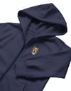 Erkek Pitbull Baskılı Oversize Fermuarlı Hoodie