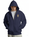 Erkek Pitbull Baskılı Oversize Fermuarlı Hoodie