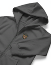 Erkek Rottweiler Baskılı Oversize Fermuarlı Hoodie