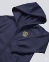 Erkek Scottish Fold Baskılı Oversize Fermuarlı Hoodie