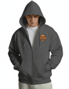 Erkek Toy Poodle Baskılı Oversize Fermuarlı Hoodie