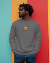 Golden Retriever Baskılı Oversize Sweatshirt – Sevimli Köpek Desenli Unisex