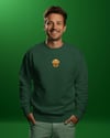 Golden Retriever Baskılı Oversize Sweatshirt – Sevimli Köpek Desenli Unisex
