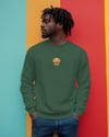 Golden Retriever Baskılı Oversize Sweatshirt – Sevimli Köpek Desenli Unisex
