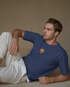 Golden Retriever Köpek Baskılı Unisex Oversize Tişört – Minimal Sevimli Golden Tasarım