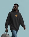 Goldendoodle Nakışlı Siyah Erkek Hoodie – Oversize Kapüşonlu Sweatshirt