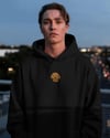 Goldendoodle Nakışlı Siyah Erkek Hoodie – Oversize Kapüşonlu Sweatshirt