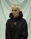 Goldendoodle Nakışlı Siyah Kadın Hoodie – Oversize Kapüşonlu Sweatshirt