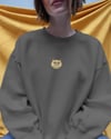 Kadın Baskılı Sweatshirt – İran Kedisi (Persian Cat) Minimal Tasarım