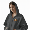 Kadın Cavalier King Charles Spaniel Baskılı Oversize Fermuarlı Hoodie